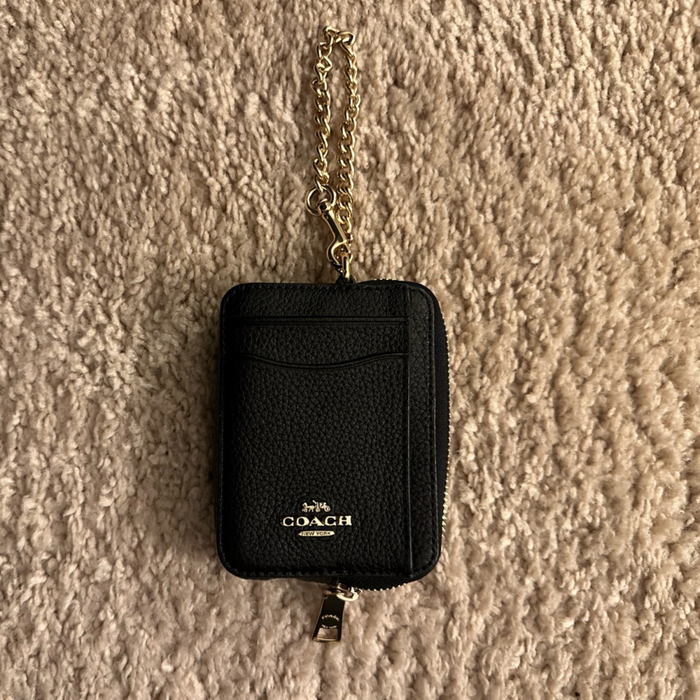 Coach Zip Card Case